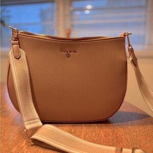 Anne Klein Tan Crossbody Bag